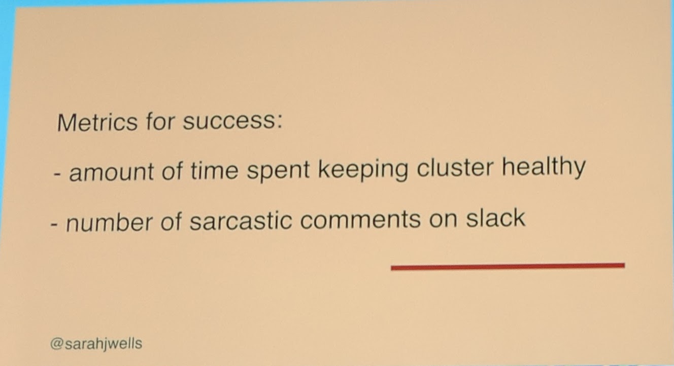 KubeCon - Keynote - Metrics for success