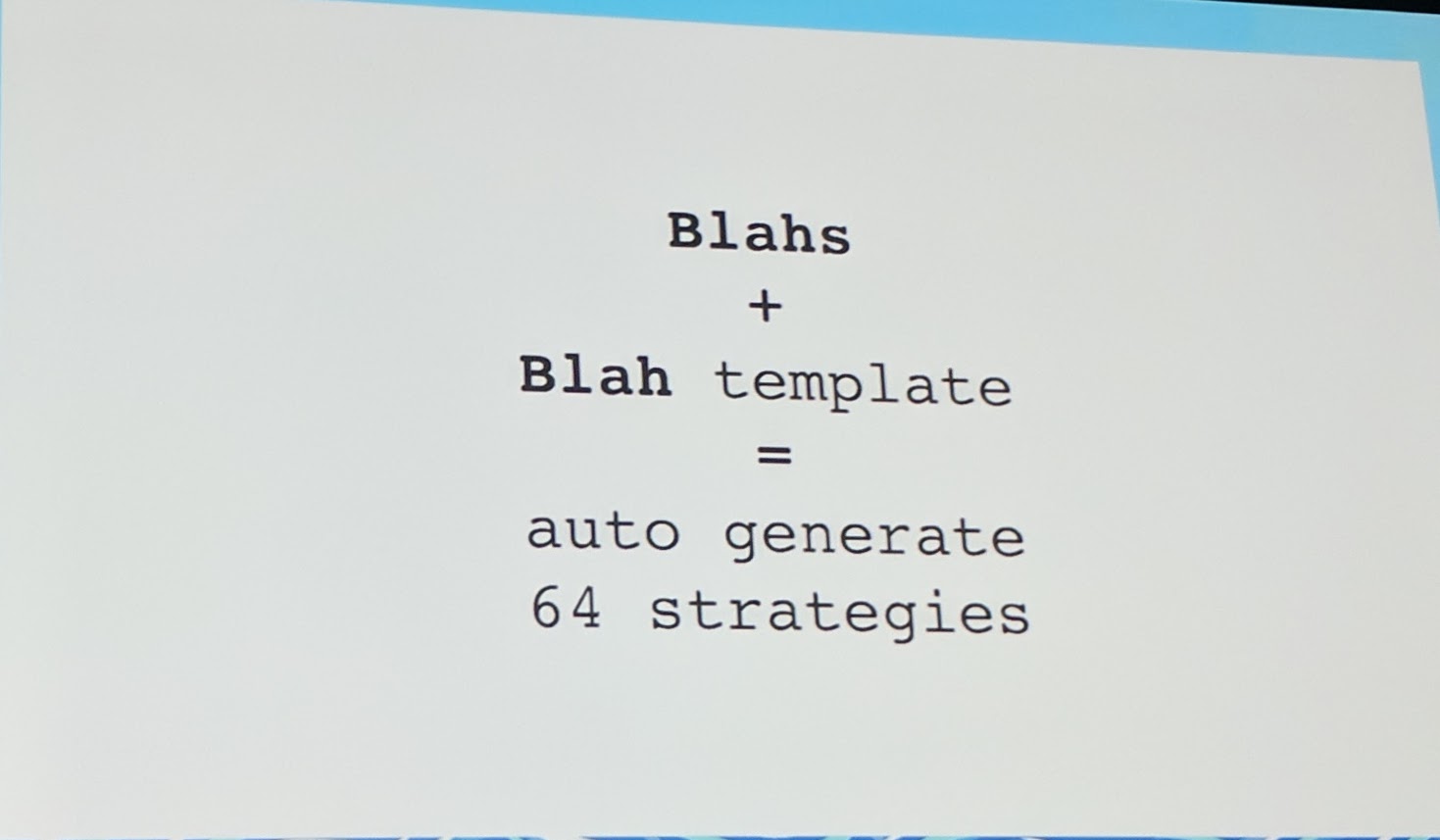 KubeCon - Keynote - Crossing the River by Feeling the Stones - Auto generate strategies